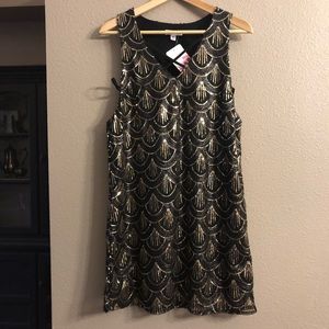 Medium Gatsby themed cocktail dress
